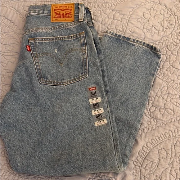 Levi's Womens Blue Jeans - Picture 7 of 8